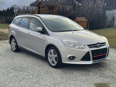 Ford Focus III 1.6 TDCI 115KM z Niemiec, Serwisowany, Dobrze wyposażony! 2013r, ALU-1