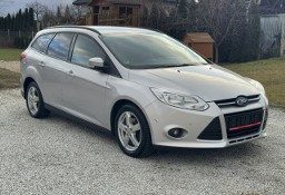 Ford Focus III 1.6 TDCI 115KM z Niemiec, Serwisowany, Dobrze wyposażony! 2013r, ALU