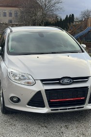 Ford Focus III 1.6 TDCI 115KM z Niemiec, Serwisowany, Dobrze wyposażony! 2013r, ALU-2