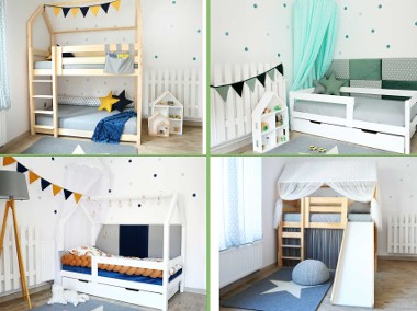 Łóżka drewniane dla dzieci - PRODUCENT MEBLI - oOomeble-1