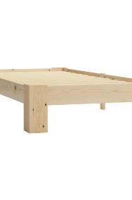 vidaXL Rama łóżka, lite drewno sosnowe, 90 x 200 cm 283280-2