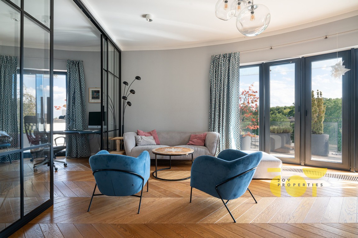 NOWA CENA! Penthouse 180 m², Mokotów, 4 sypialnie - Więcej