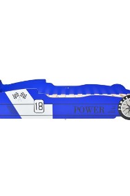 vidaXL Łóżko dziecięce w kształcie samochodu, 90x200 cm, niebieski244465-2