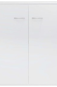 vidaXL Szafka, biała z połyskiem, 60x30x75 cm, materiał drewnopochodnySKU:800735-3