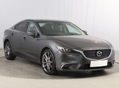 Mazda 6 III , Salon Polska, Serwis ASO, Skóra, Navi, Klimatronic,-1