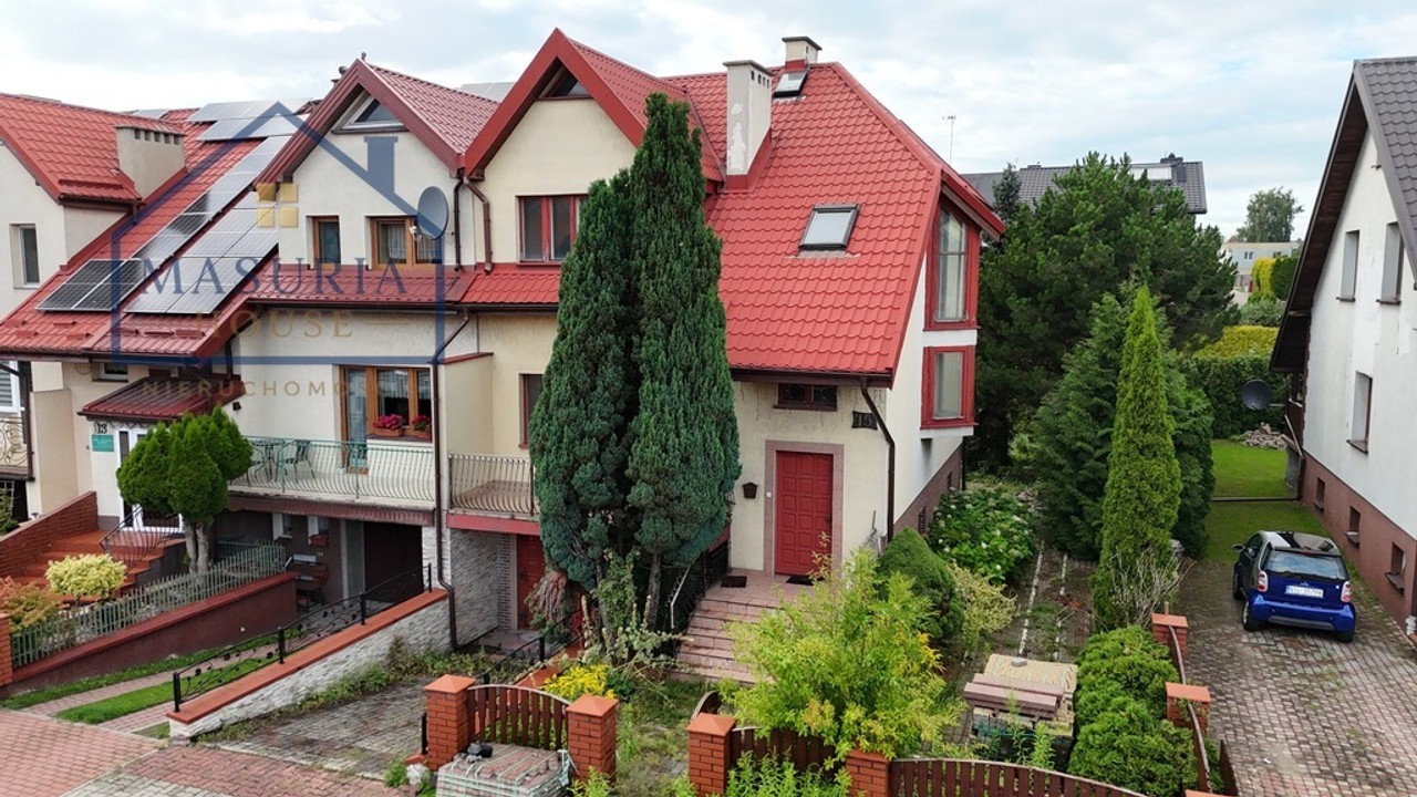 Segment skrajny z garażem i ogrodem – Lubawa