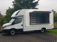 Iveco Daily SKLEP BAR FOODTRUCK KONTENER NISKOPODŁOGOWY 4,44x2,23x2,42 KLIMA AC