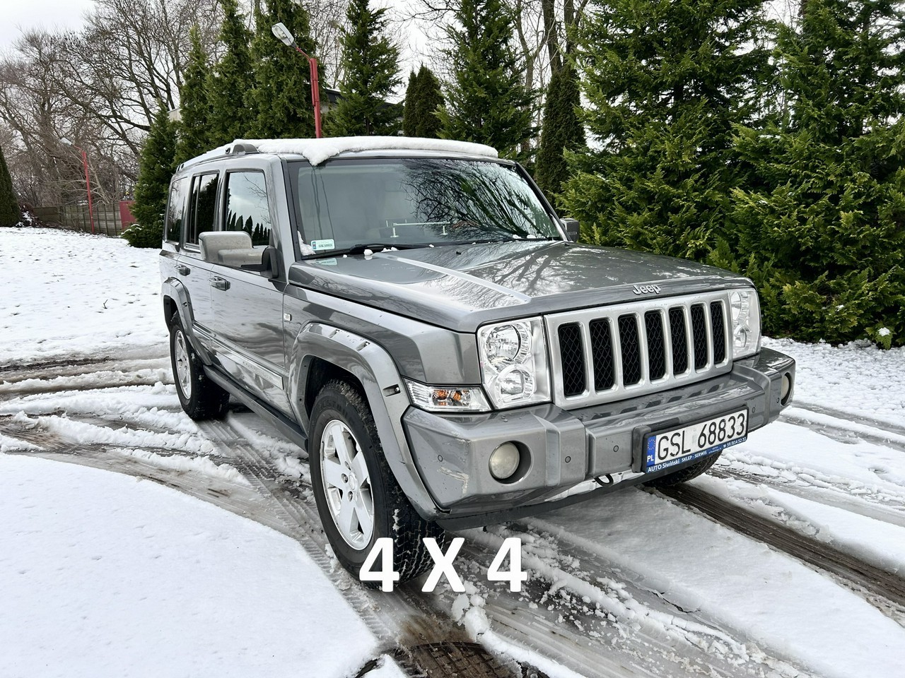 Jeep Commander 4x4 7-osób 215 KM nawigacja kamera