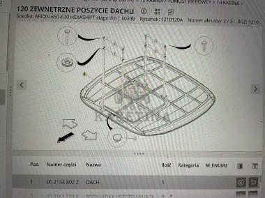Claas Arion Axion Dach zewnętrzne poszycie dachu-2