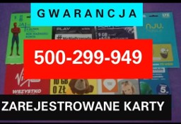 Anonimowe Startery Zarejestrowana karta sim CZESKIE KARTY AKTYWNE