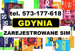 Gdynia czeskie karty SIM zarejestrowane starter telefoniczne prepaid aktywne SIM