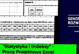 "Statystyka i Indeksy" - Praca zaliczeniowa Excel. poziom - Studia