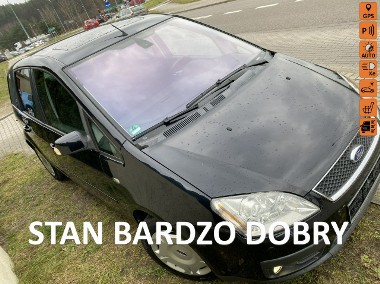 Ford C-MAX I Ghia, 2,0d, parktronik, klimatronic, nawigacja, ksenony, św. dzienne-1