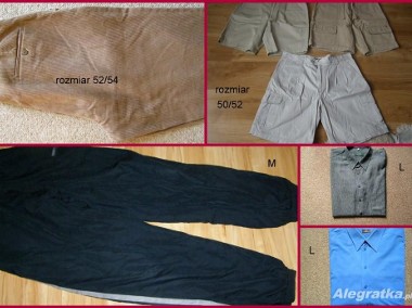 męskie ubrania - spodnie ,koszule, kurtki M,L,XL,XXL-1