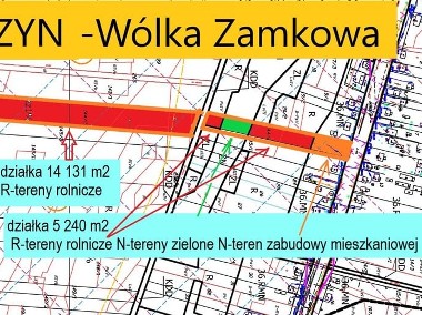 Działka rolna , 1,31 ha , 10 min od Wrocławia-1