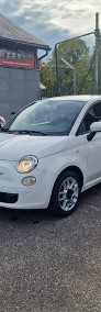 Fiat 500 1.2 Benzyna 69 KM, Klimatyzacja, Pół Skóry, Bluetooth, USB, AUX, Alu-3