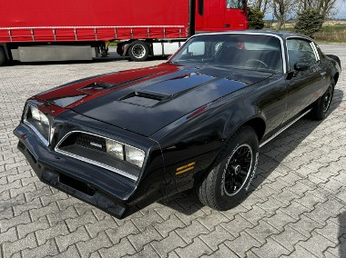 Pontiac Firebird II Formula 1978 V8 350 Black Bandit odnowiony czarna perła Nowy Wydech-1