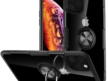 Iphone 11 Pro Max Case Pancerne Etui + Ring-1