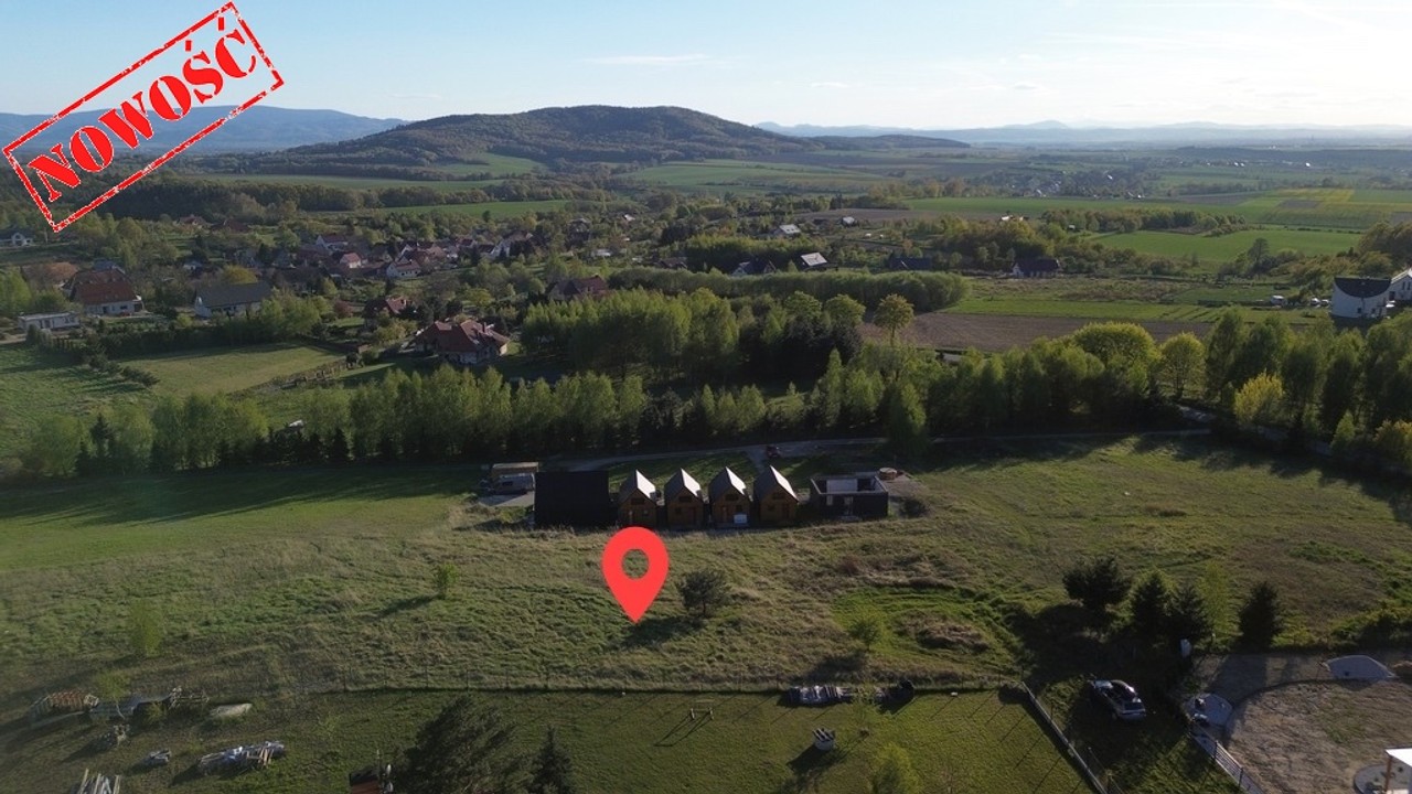 Unikatowa działka budowlana 2050 m² w Tąpadłach – pohled 2