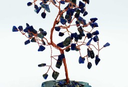 Drzewko z kamieni – Sodalit Na Podstawie z Agatu – 100 Kamieni