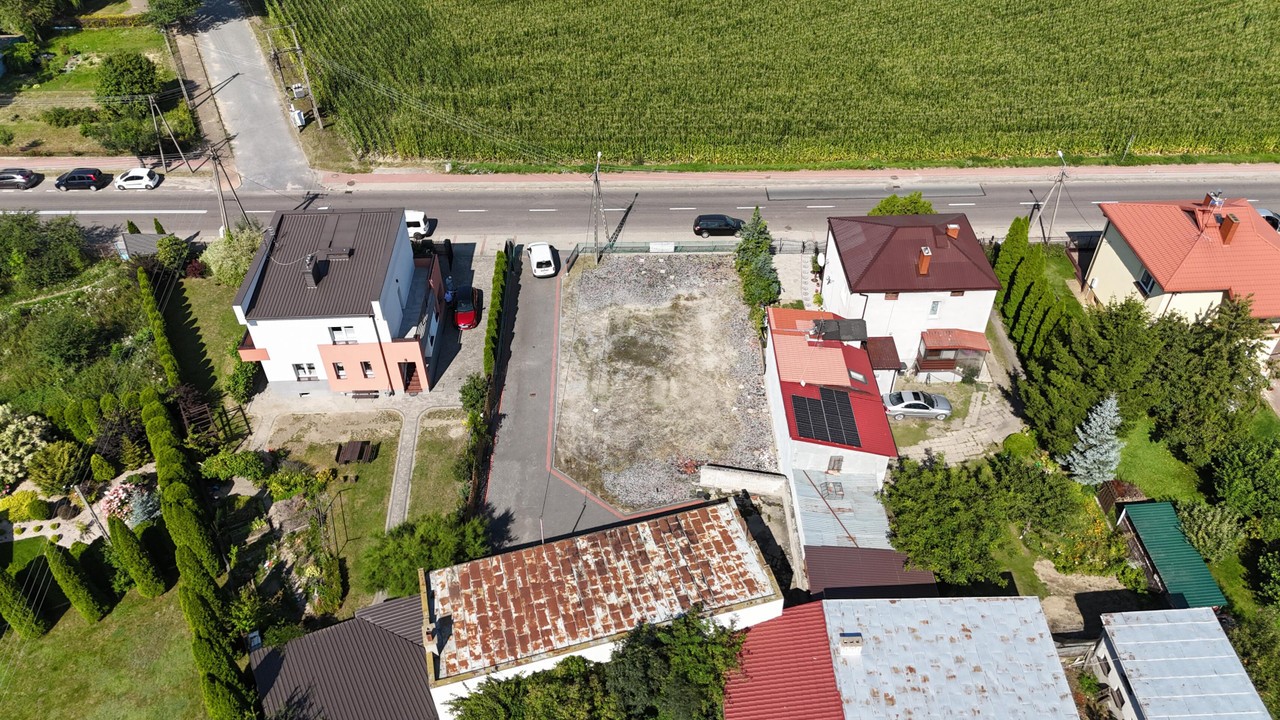 Działka inwestycyjna z budynkiem Baboszewo - Widok 6