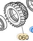 KUBOTA M9540 Koło Zębate Skrzyni Biegów 28 zębów CZĘŚCI 3C081-23330