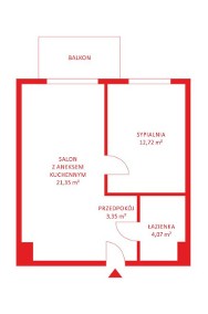 Mieszkanie, sprzedaż, 41.49, Gdańsk, Orunia-2