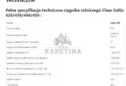 Claas Celtis 456 [CZĘŚCI MECHANICZNE]