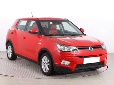 Ssangyong Tivoli I , Salon Polska, Serwis ASO, Automat, Skóra, Navi, Klima,-1