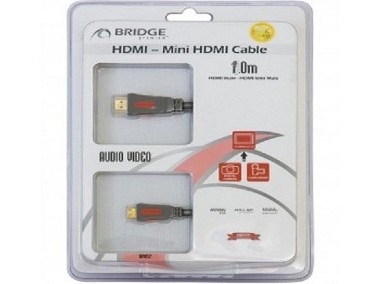 Kabel HDMI DOBRA JAKOŚĆ Bridge 1 metr BPE 101 3d 4K-1