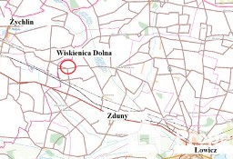 Działka budowlana Wiskienica Dolna