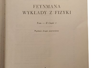 Feynmana wykłady z fizyki Tom II część 1-2