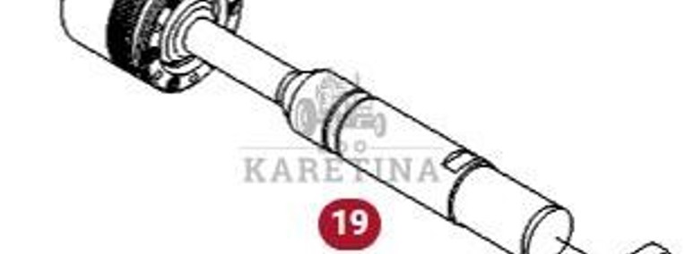 Fendt Vario 1038 1042 1046 1050 GEN 3 Wkładka Przegub Kulkowy Sworzeń F530300100090-1