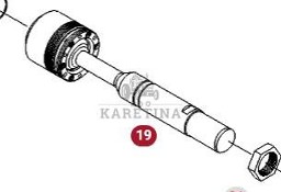 Fendt Vario 1038 1042 1046 1050 GEN 3 Wkładka Przegub Kulkowy Sworzeń F530300100090