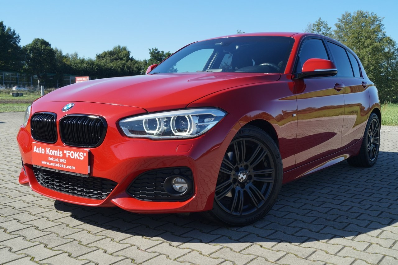 BMW SERIA 1 II (F20/F21) BMW SERIA 1 Salon PL M -PAKIET AUTOMAT KAMERA KSENON ALCANTARA SHADOW LINE