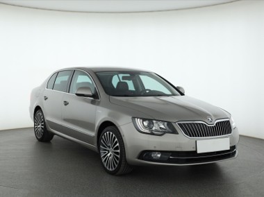 Skoda Superb II Salon Polska, Serwis ASO, DSG, Skóra, Navi, Xenon, Bi-Xenon,-1