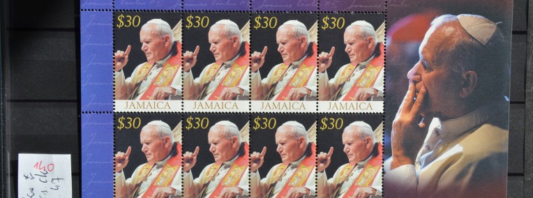 Papież Jan Paweł II Jamajka ** / Jamaica ** Wg Ks Chrostowskiego 55 ark 47-1