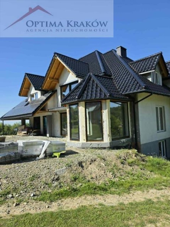 2 domy ponad 700m2 działka 41a Palcza powiat Suski.
