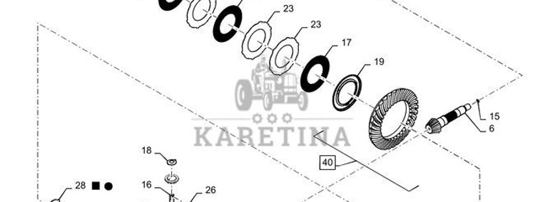 New Holland T6090 T6070 Skrzynka 84327400-1