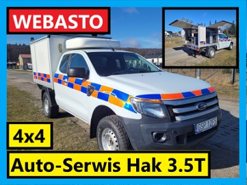 Auto-Warsztat 4x4 Webasto Klima Hak 3.5T 4-osoby