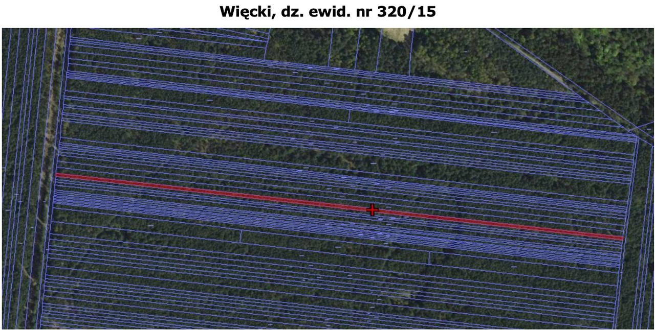 Działka na sprzedaż, 2892 m², Popów Więcki - Widok 2