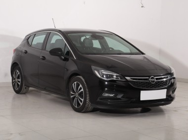 Opel Astra J , Salon Polska, Skóra, Klimatronic, Tempomat, Parktronic,-1