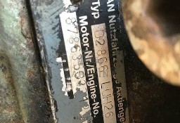 Man D2866 - Blok Głowica