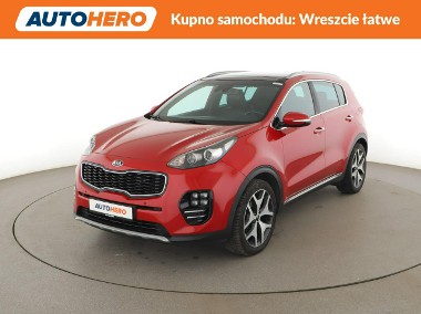 Kia Sportage IV 1.7 CRDi GT Line Panorama Nawigacja Tempomat Skóra Asystenci LED-1