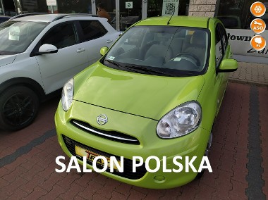 Nissan Micra IV Nissan Micra 1.2 80 KM, Salon Polska-1