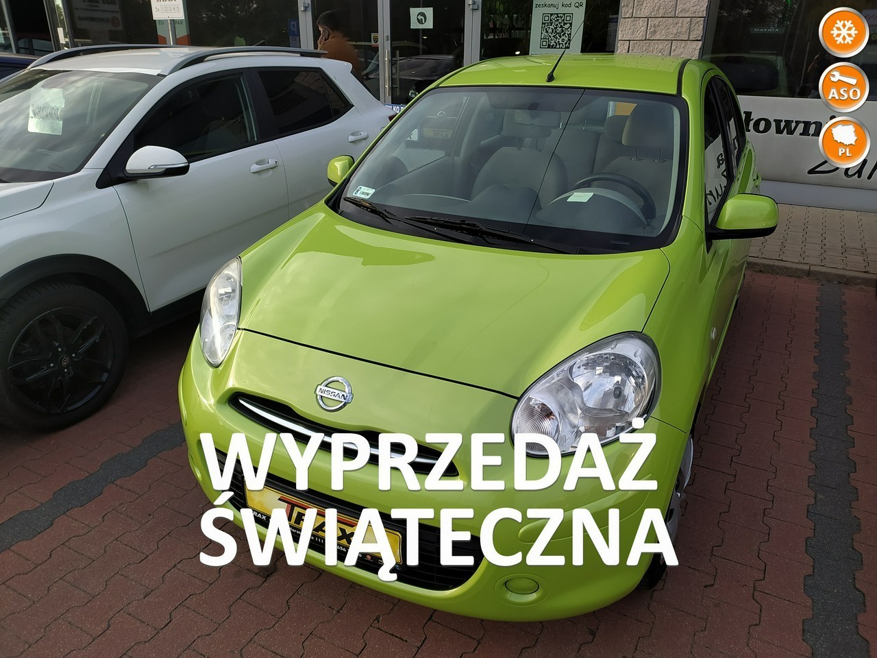 Nissan Micra IV Nissan Micra 1.2 80 KM, Salon Polska