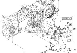 New Holland T6010 Zawór hydrauliczny 84486847