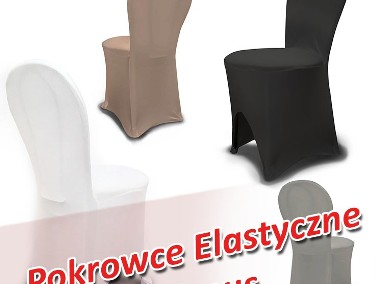 Elastyczne Pokrowce na krzesła Szare Pokrowce Elastyczne WENUS-1