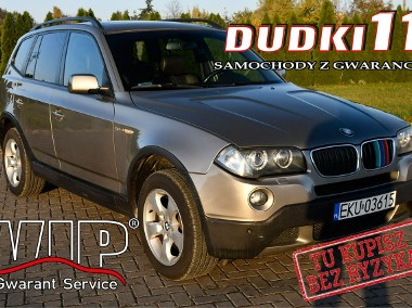 BMW X3 I (E83) 2,0D DUDKI11 4X4,Skóry,Panorama dach, Tempomat,kredyt.okazja-1