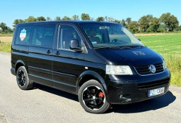 Volkswagen Multivan Czarny Rozsuwane Drzwi skóra beżowa 2,5 TDI